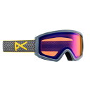 2425☆ANON【アノン】ゴーグル Tracker 2.0 Low Bridge Goggles フレーム:Slate レンズ:Amber (55% / S1) 【正規品】