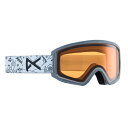 2425☆ANON【アノン】ゴーグル Tracker 2.0 Low Bridge Goggles フレーム:Resort Doodles レンズ:Amber (55% / S1) 【正規品】