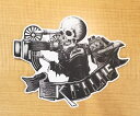 【レターパックライト便】KFILMS 【ケーフィルムズ】ステッカー SKULL