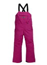 バートン BURTON【バートン】キッズ ウェア KID'S SKYLAR BIB PANT【正規品】FUCHSIA