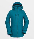 VOLCOMy{RzWOMENSEFA SHELTER 3D STRETCH JACKET - GLACIER BLUEyKizGLB