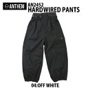 24-25☆ANTHEM【アンセム】HARD WIRED PANTS(ハードワイヤードパンツ)【正規品】OFF BLACK