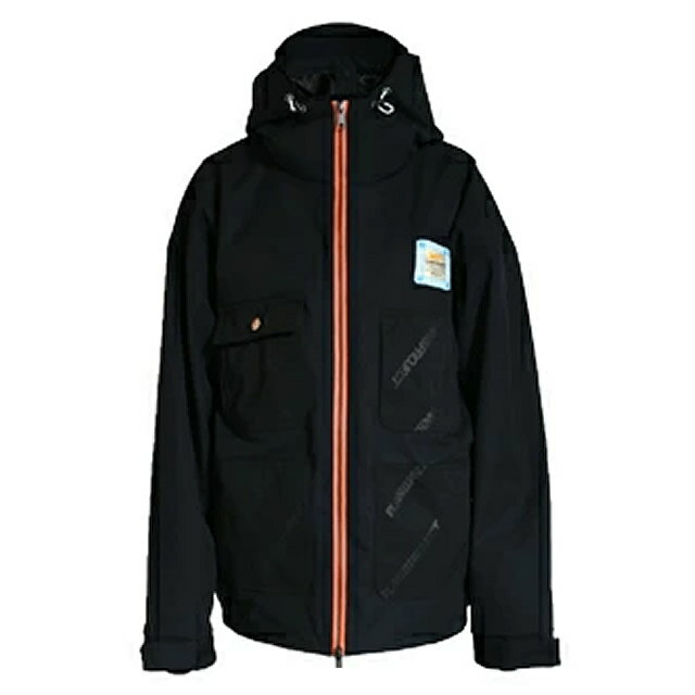 23-24 MTN.ROCK STARڥޥƥåWORKER JACKET 2LAYER BLACK