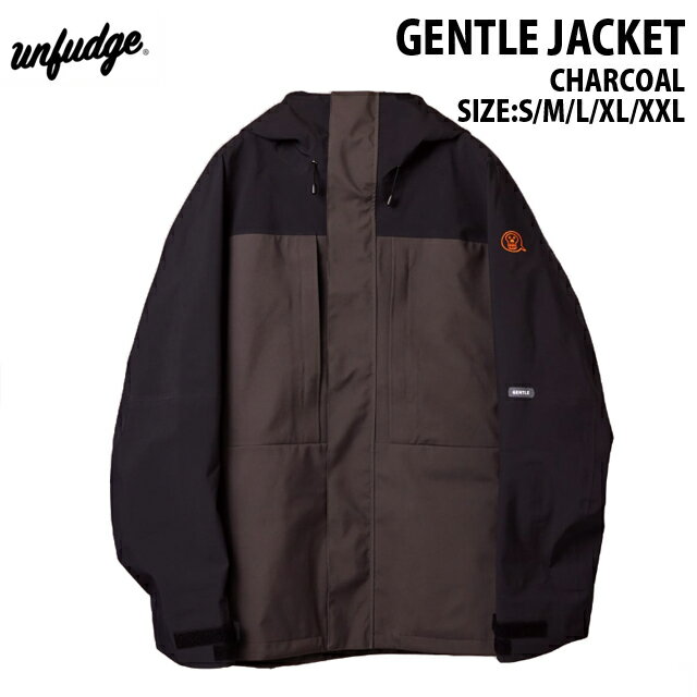 24-25☆UNFUDGE OUTWEARGENTLE JACKETCHARCOAL