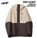 24-25☆UNFUDGE OUTWEAR【アンファッジ】PEEP JACKET【正規品】CHARCOAL