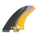 【FCS2 フィン】MR PC BLACK/COLOUR SWIRL TWIN STABILIZER FCS II エフシーエス サーフィン