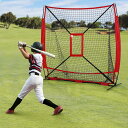 野球練習ネット バッティングネット 口字型枠 折り畳み式 野球ネット 軟式 硬式 少年野球 打撃 投球練習 屋内 屋外練習 スチールベース 頑丈耐用 収納バッグ...