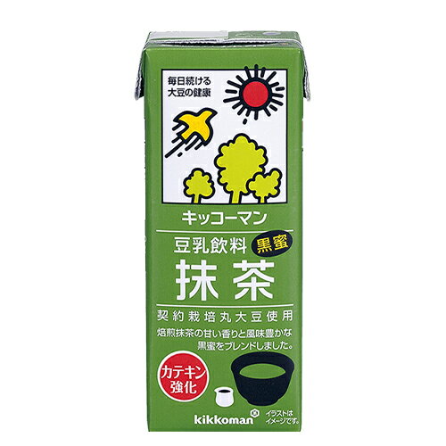 キッコーマン　豆乳飲料　抹茶　200ml ×36個