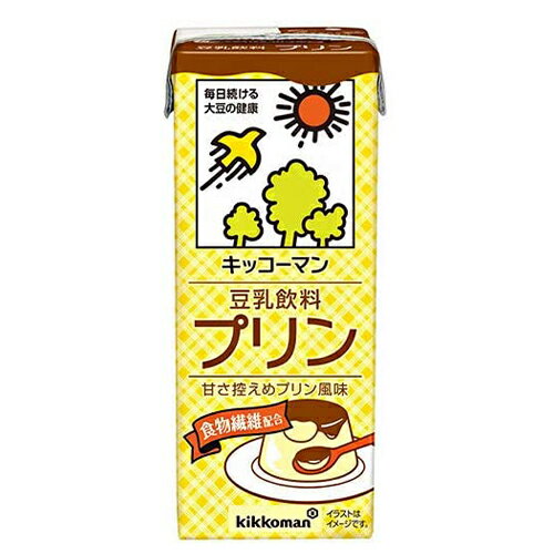 キッコーマン　豆乳飲料　プリン　200ml×36個