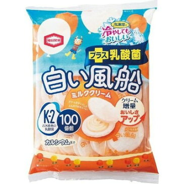 【全商品ポイント5倍 9/5(木)9:00〜9/7(土)16:59】亀田製菓　白い風船ミルククリーム 18枚入×12個×2セット