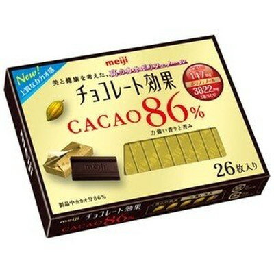 明治　チョコレート効果カカオ86％26枚入り　130g×48