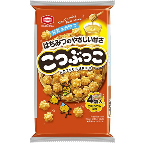 亀田製菓 こつぶっこ 100g×12個×2セット 米菓/せんべい/菓子/おやつ/揚げたおせんべい/カルシウム配合