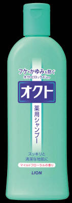 ライオン オクト　薬用シャンプー 320ml×24個 【送料無料】