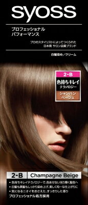 Sヘンケル SYOSS　ヘアカラー　クリーム　シャンパンBE 1組×36個 【送料無料】