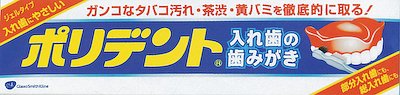 アース製薬 ポリデント　入れ歯の歯みがき 95g×120個【送料無料】【オーラル】【歯磨き】【歯ブラシ】