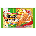 マルハニチロ チーズハムカツ 108g(4個入)×12個(冷凍食品) チーズソース入り お弁当のおかず(4)