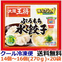 イートアンド　大阪王将ぷるもち水餃子270g×20袋【送料無料】【冷凍食品】