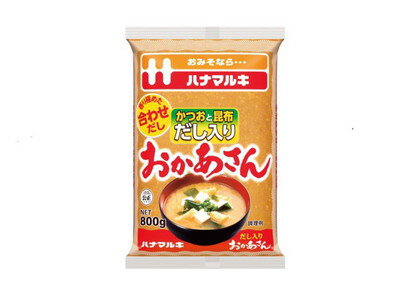 ハナマルキ ハナマルキ出し入りおかあさんみそ800G ×12個【送料無料】のサムネイル