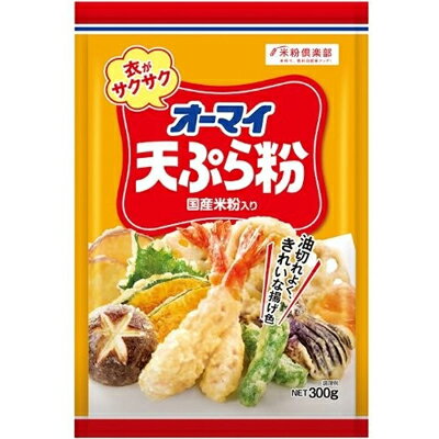 日本製粉　オーマイ天ぷら粉　300g×30個　【送料無料】