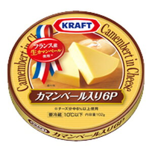 森永 森永クラフトカマンベール入り6P 102G×12個 【冷蔵】