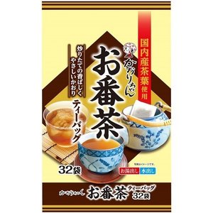 宇治森徳 かおりちゃん お番茶ティーバッグ 袋(6g×32バッグ)×10個