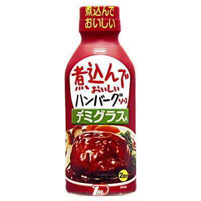 ニホンショクケン 煮込んでおいしいハンバーグソースデミグラス味 340g×12個 【送料無料】