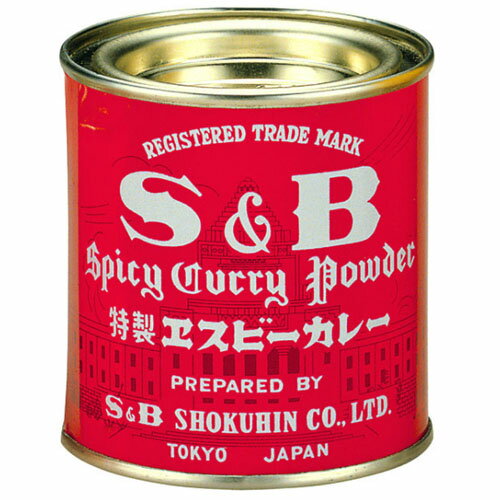 ヱスビー食品 S&B カレー缶84G×40個