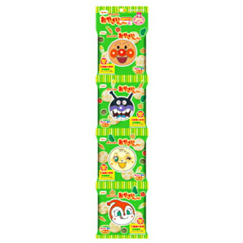 ベフコ 4Pアンパンマンのおやさいせんべい 40g(10g×4袋)×12個 【ベビーせんべいを卒業したら】【食物繊維入り】【離乳食が完了する1歳4ヶ月頃〜】