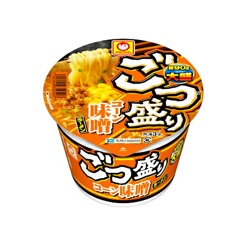 東洋水産 ごつ盛り コーン味噌ラーメン 138g ×24個（2ケース） /赤・白合わせ味噌スープ /コーン・鶏挽肉・ねぎ/