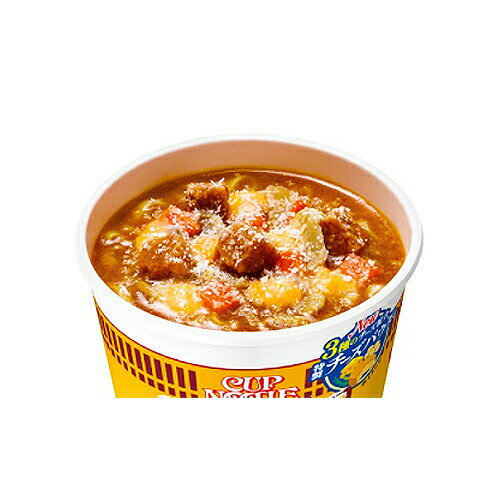 日清食品 カップヌードル 欧風チーズカレー 85g ×20個 /送料無料 /カレーヌードル /カップ麺 /チーズパウダー /モッツァレラチーズ /濃厚