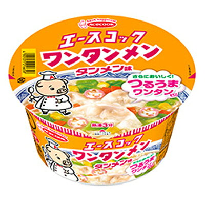 紀州和歌山てんこもり エースコック ワンタンメンどんぶり タンメン味 79g×12個