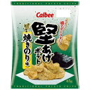 【全商品ポイント10倍 5/9(金)20:00〜5/10(土)23:59】カルビー 堅あげポテト 焼きのり味(65g)×12個×2セット