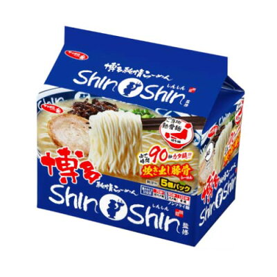 紀州和歌山てんこもり サンヨー食品 サッポロ一番 博多純情らーめん ShinShin監修 炊き出し豚骨らーめん 5個パック(465g)×6個