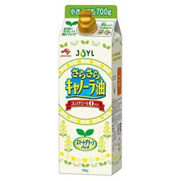 味の素 J-オイルミルズ　さらさらキャノーラ油 （700g）紙パック×6個