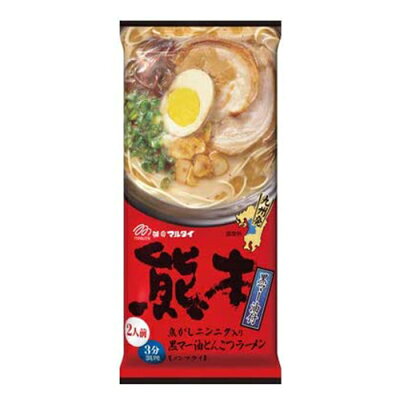 紀州和歌山てんこもり マルタイ 熊本黒マー油とんこつラーメン 袋 棒状めん 186g×30個