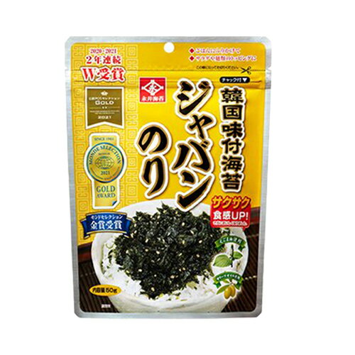 永井　韓国味付ジャバンのり（50g）×10個 1