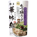 トリゼンフーズ　博多華味鳥 もつ鍋スープ 醤油（600g）×12個