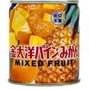 特売限定 太洋食品 金太洋パインみかん EO特7号缶 210g ×24個