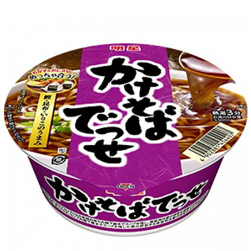 明星　かけそばでっせ　67g （めん60g）×12個×2セット