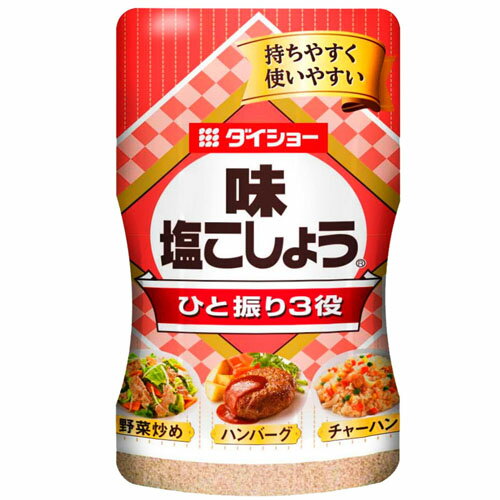 [ 商品説明 ] 塩・こしょう・調味料を独自の製法でバランスよくブレンドしていますので、最後まで均一なおいしさでお使いいただけます。いろいろな料理の下味付けに、仕上げにどうぞ。 [ 原材料 ] 食塩（国内製造）、こしょう、コーングリッツ、上新粉、馬鈴薯でん粉、酵母エキス／調味料（アミノ酸等） [ 栄養成分 ] 100gあたり：エネルギー　117kcal、たんぱく質　4.8g、脂質　0.9g、炭水化物　22.4g、食塩相当量　67.3g