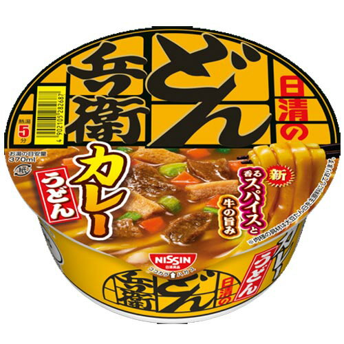 日清 日清のどん兵衛 カレーうどん 86g (めん66g)×12個