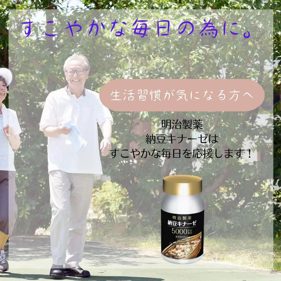 【あす楽対応】＼ 業界最多級配合 ／ 納豆キナーゼ （約1ヶ月分 90粒 ） 5000FU 明...
