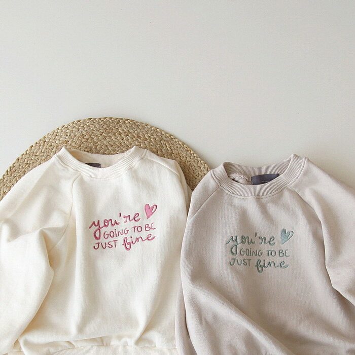 トレーナー・ワンポイント刺繍 子供服 キッズ ベビー 男の子 女の子 トップス スウ...