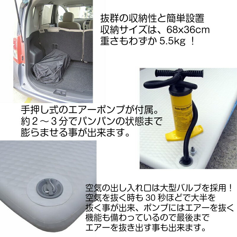 【キャンピングカー・エアマット・エアーマット】フラット フロアマット シングル(車中泊、緊急避難時用マット) 商品番号:33449 【ユニマットマリン・大沢マリン・ボート用品・船舶】通販格安セール情報 楽天 通販