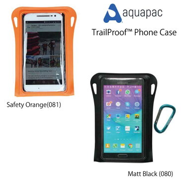 【ポイント5倍】アクアパック TrailProof? Phone Case Matt Black (080) / Safety Orange(081)