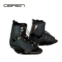 OBRIEN オブライエン ウェイクブーツ BORDER ボーダー　| 27~28.5cm 黒 BLACK ブラック ウエイクボード ウエイク 大人 メンズ 男 女 女性 ウーマン 海 ボード シューズ ブーツ