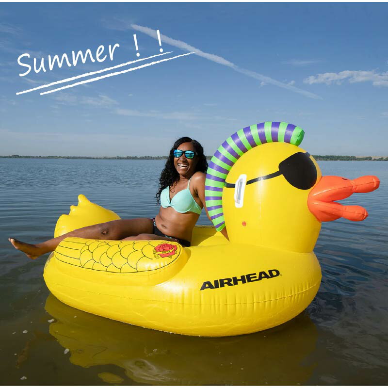 【エントリーでポイント10倍】AIRHEAD パンクダック | PUNK DUCK Float インフレータブル プール フロート アヒル AH…