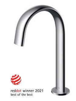 乐天商城 - 【お取り寄せ商品】TOTO　TLE24SM1A　TOTO　アクアオート 自動水栓　コンテンポラリタイプ（オーバル）　Mサイズ　AC100Vタイプ　単水栓