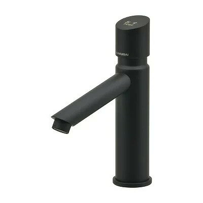 Rakuten - 【お取り寄せ商品】カクダイ　水栓金具 716-312-D　自閉立水栓 マットブラック