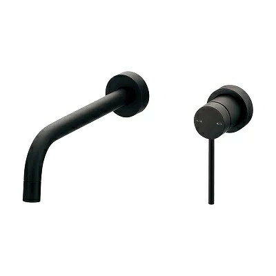 Rakuten - 【お取り寄せ商品】水栓金具 カクダイ　193-001-D　壁付シングルレバー混合栓 マットブラック